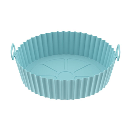 Tapete de silicone reutilizável para fritadeira elétrica Darzheoy, 7,5 polegadas