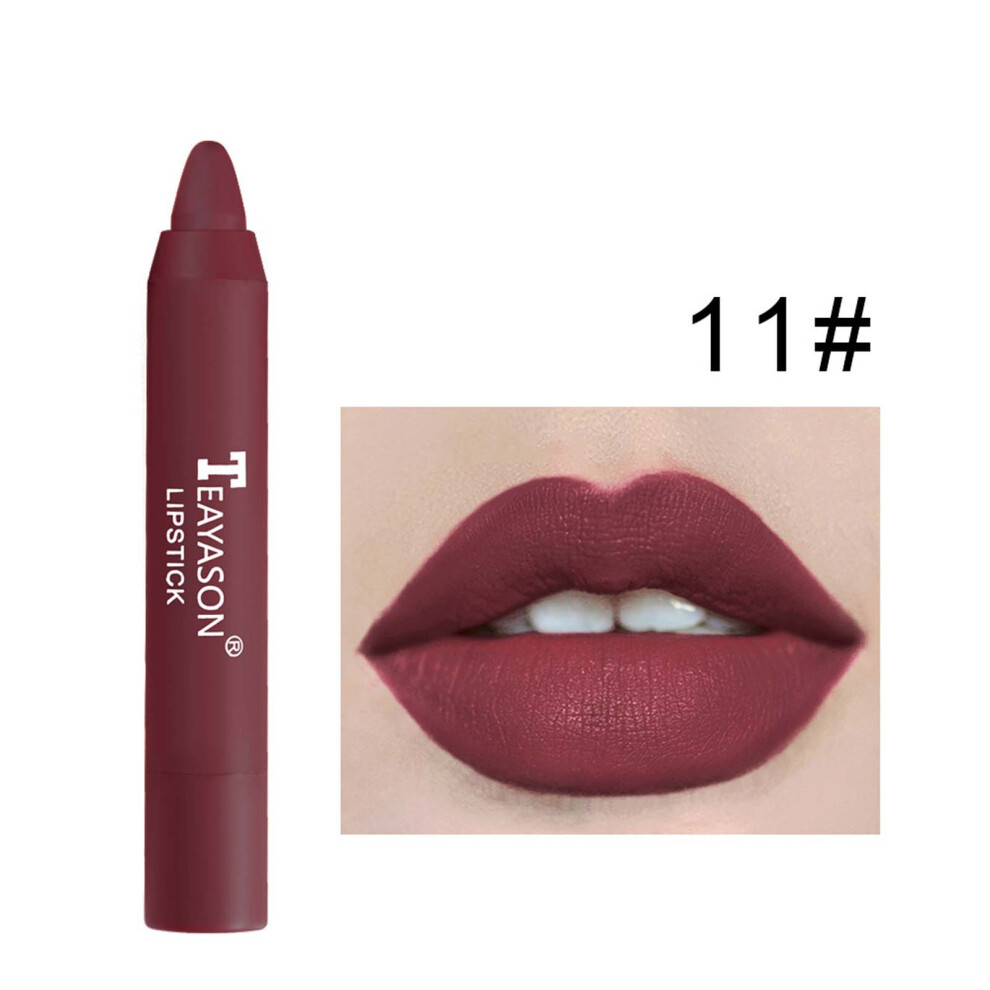 (K) Matte Lipstick Color Develops Moisturizing Lip Gloss Easy To Color