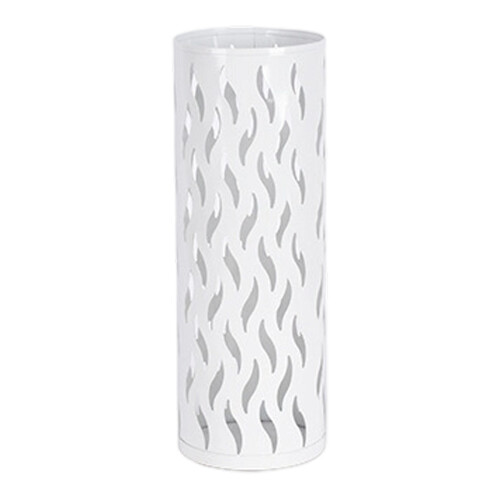 Elegant Metal Rain Accessory Container Featuring S-White