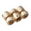 3-Pack Copper Garden Hose Quick Connectors 4