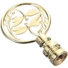 Retro gouden aluminium lampknop
