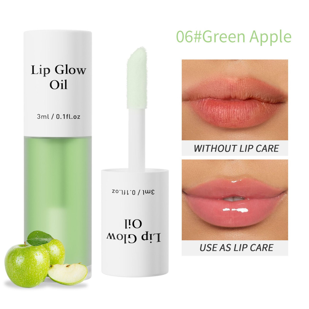 (F) Fruit Flavored Lip Gloss Oil Moisturizes And Repairs The Making It Transparent Lip Oil 3ml