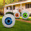 4D Bloodshot Eyeball Inflatable Decoration (1 Pack) 1