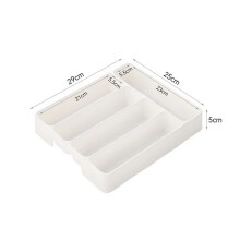 Cutlery Organizer Drawer Divider Tray4or5Compartments