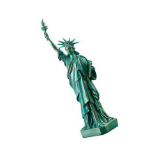 Miniature Statue of Liberty Figurine in Copper Finish 30 cm