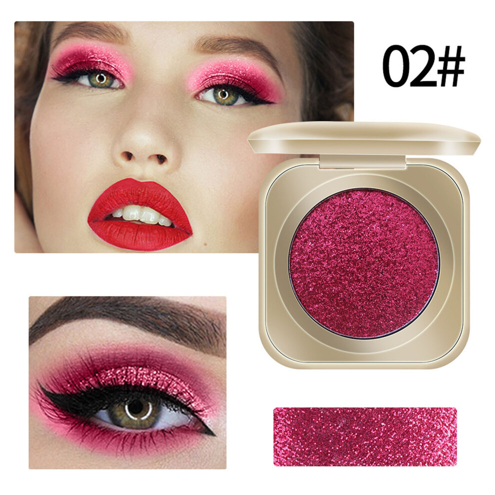 (B) Glitter Shadow Shadow Monochrome Eye Shadow Unique Glitter Eyeshadow Powder