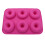 6-Cavity Silicone Donut Pan, Non-Stick, Dishwasher Safe 1