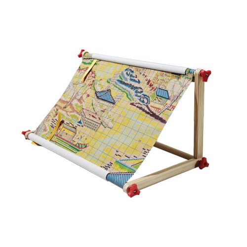 Houten naaiframe met-medium1 Verbeterde plastic moer