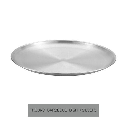 Forma redonda para pizza em aço inoxidável, resistente, 30 cm (12 polegadas)