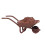 Handcrafted Construction Worker Resin Miniature-Wheelbarrow 1