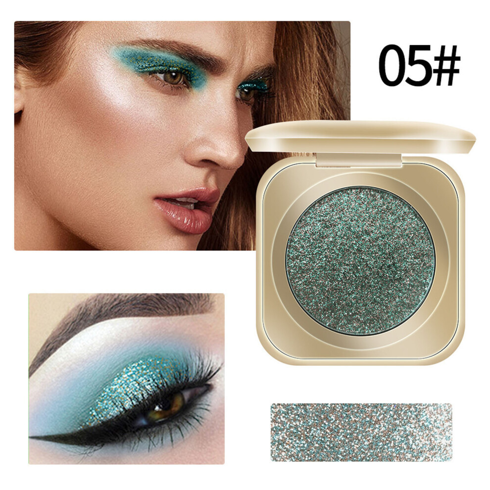 (E) Glitter Shadow Shadow Monochrome Eye Shadow Unique Glitter Eyeshadow Powder