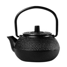 Japán tetsubin öntöttvas teáskanna 50ml fekete