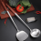 Stainless Steel Wok Spatula with Wood Handle 1