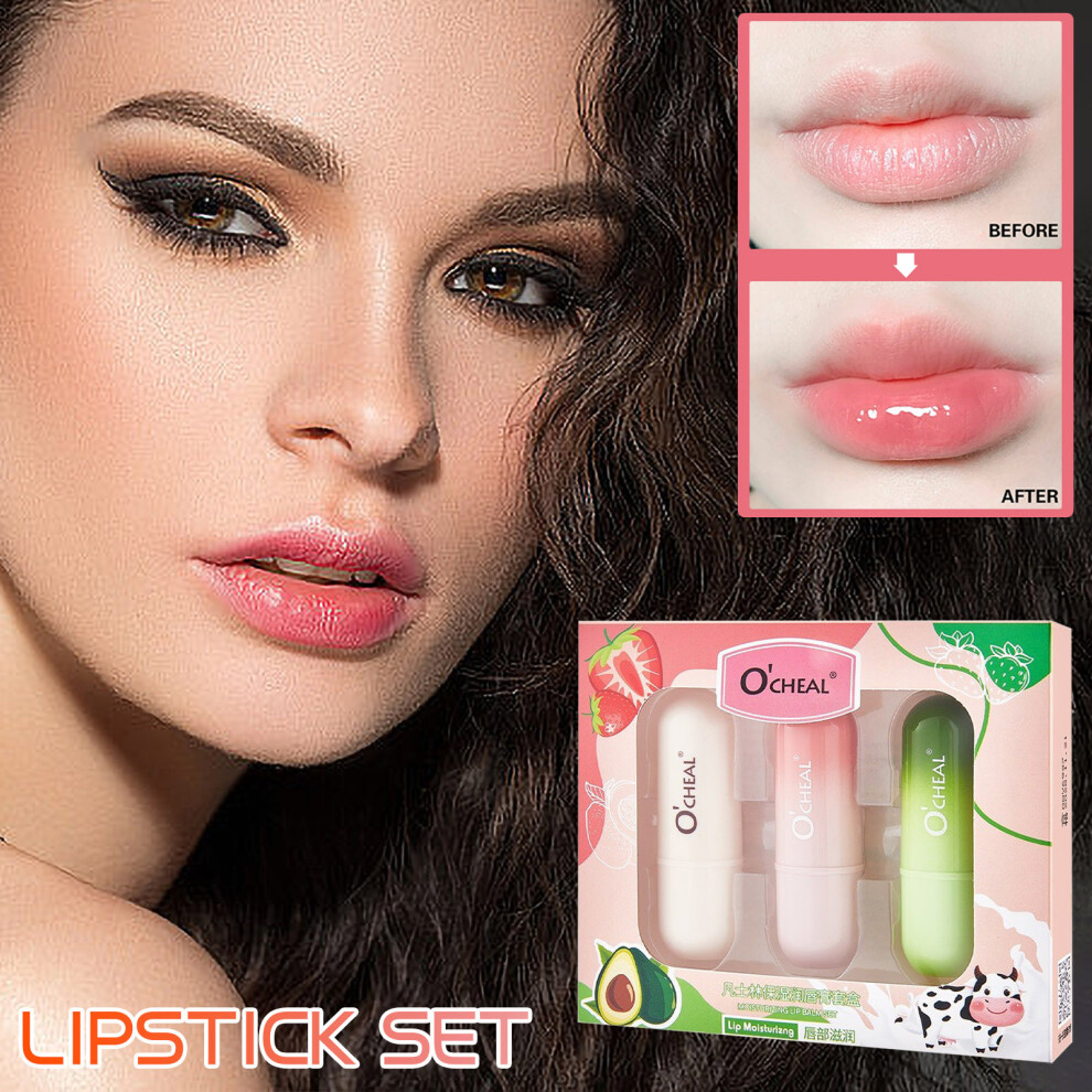 (Multicolour) Moisturizing Moisturizing And Priming Lipstick Reduces Lip Lines Moisturizes And Protects From Cracking