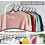 12-Pack Black Foldable Travel Hangers with 24 Clips 5
