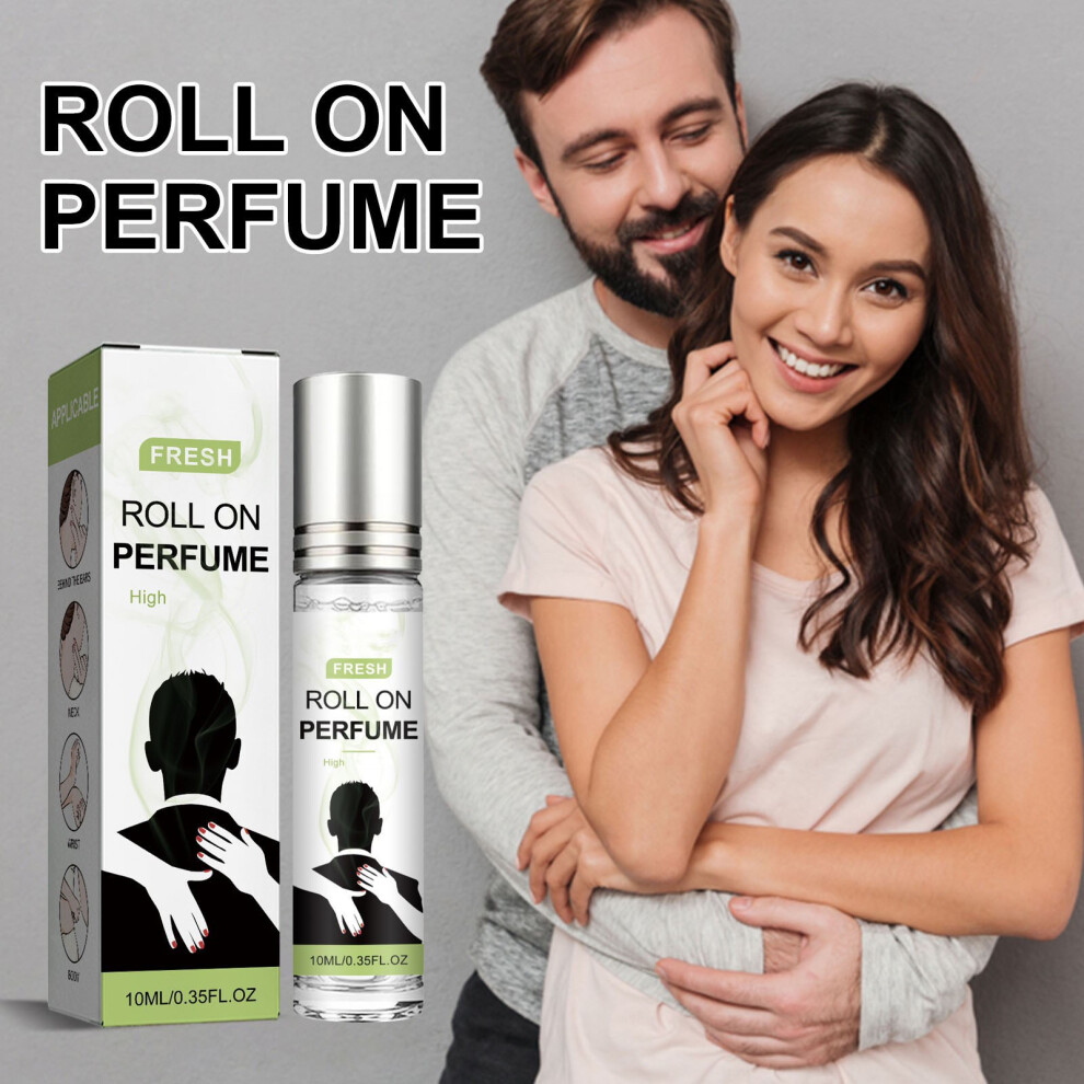 White (White) Perfume Infused Essential Oil Perfume Unisex Men And Women Portable Perfume For Dating 10Ml/Bottl