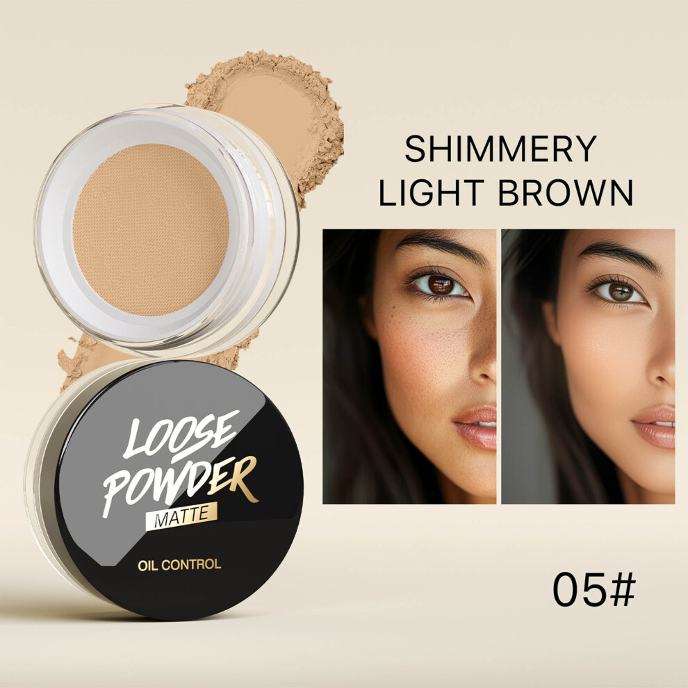 Black (Black) Loose Powder - Oil-Control Matte Finish With Soft-Focus Effect 7G