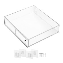Wandmontage CD-houder, perfect voor meerdere schijven, Jewel