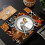 4 African Geometric Placemats 12x18 in Polyester 4