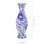 Hand-Painted White Ceramic Vase – Chinese Antique Style 2
