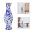 Hand-Painted White Ceramic Vase – Chinese Antique Style 3