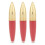 Lippen-Glanz 04 Matte Gloss 5ml 3 Stück Farbe 04 1