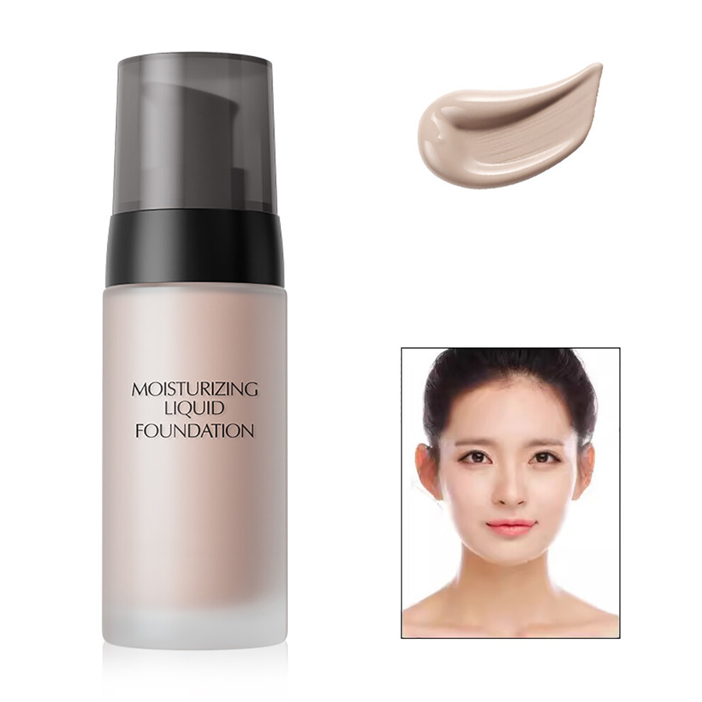 (B) Concealer Natural Makeup Moisturizing Non-removable Foundations 40ml