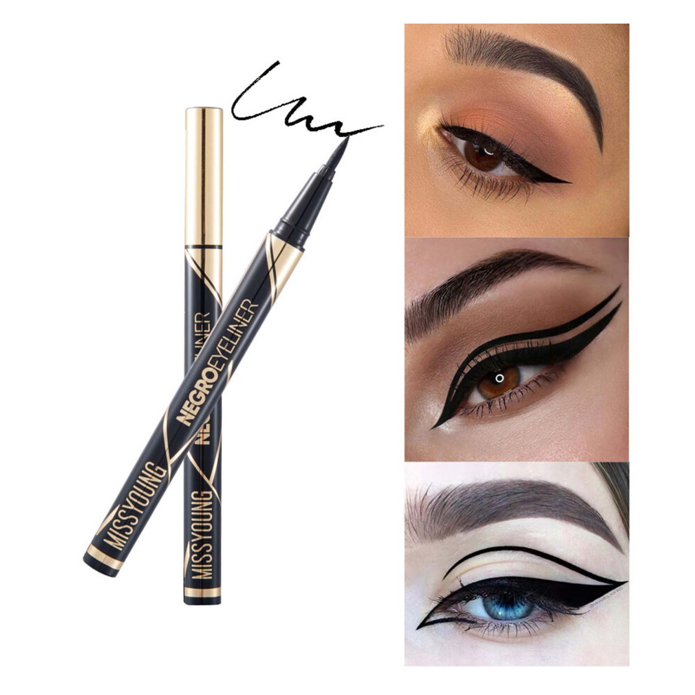 (Multicolor) Eyeliner, Steel, And Sweatproof Eyelashes