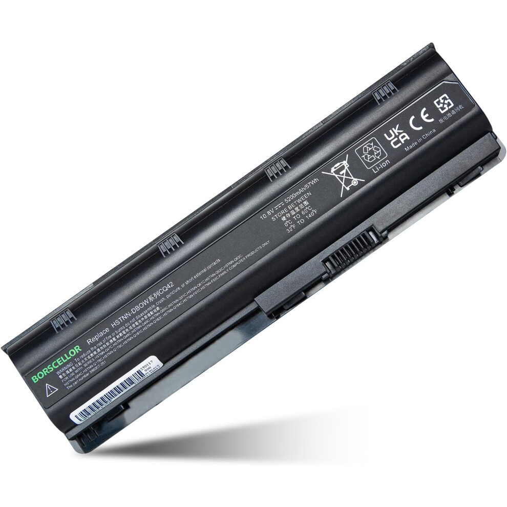 Mu06 Cq42 593553-001 Battery Mu09 Replacement For Laptop Hp G62 Pavilion G6 G7 593554-001 593562-001 636631-001 Hstnn-Lb0w Hstnn-Dbow Hstnn-Q62c 747887433018