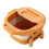 Practical Foot Care Tub With Comfortable Shape And-Orange 1