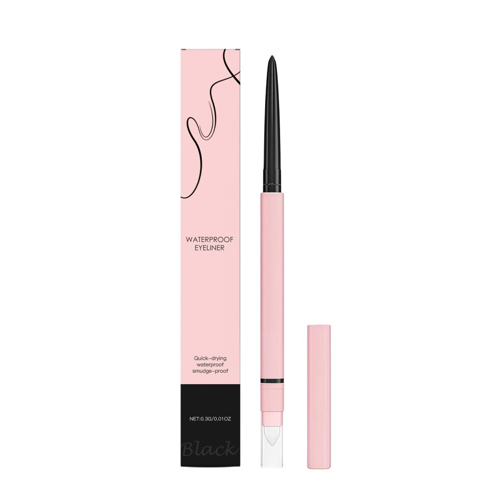Black (Black) Eyeliner Sweat Proof Drying Non Smudged Color Eyeliner
