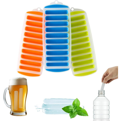 Slank silikone isterningbakke – 28x10x1,2 cm