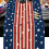 Red White Blue Patriotic Table Runner 13 x 72 in 1