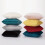 Housse de coussin en velours avec fermeture éclair carrée 3