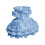 3D Printed Dress Pencil Cup Plastic Desktop Organiser-Blue 1