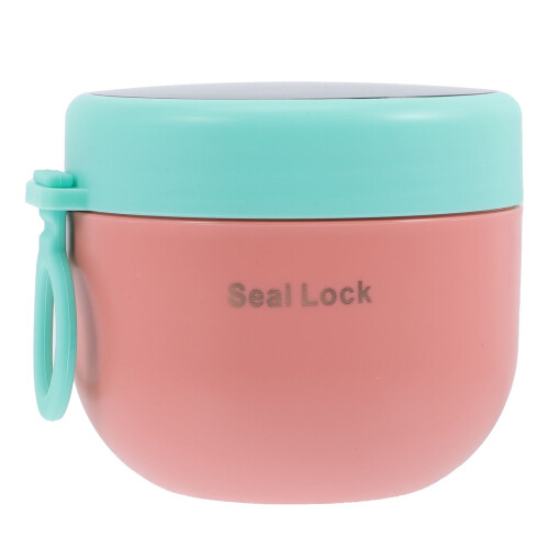 Pink Stainless Steel Insulated Soup Container