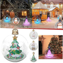 Opblaasbare kerstbal van 60 cm