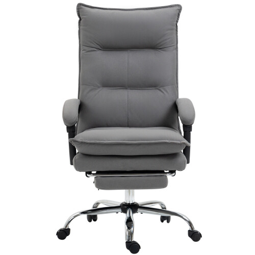 Massage Office Chair, Ergonomic Computer Chair, Adjustable Dark Gray