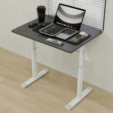 Height Adjustable Study Desk for Kids and Adults, Multifunctional Compact Desk for Home and Office