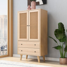 Credenza da 60 cm, mobile TV con ante e cassetti, ampio spazio contenitivo per soggiorno e sala da pranzo.