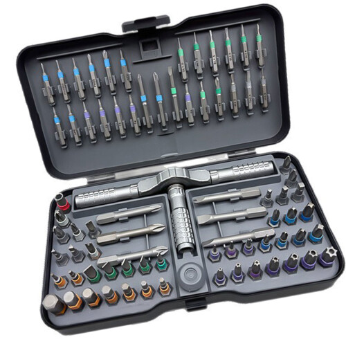 Ratcheting Screwdriver Set High Strength Mechanism And