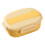 Portable microwave-safe bento box 3-compartment 1