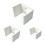 Supports muraux efficaces, 3 pièces, support de rangement-Blanc 1