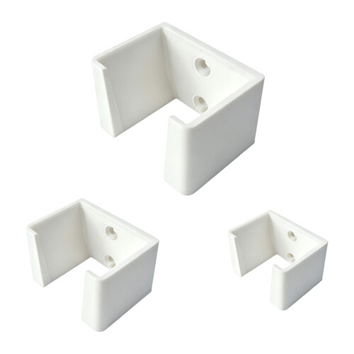 Tool Wall Mount Organizer Storage Rack Perfect For 1/2-White