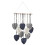 Macrame Wall Hanging – Boho Feather Tapestry, Cotton, 1