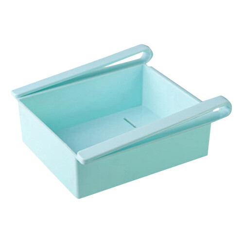 Clear Pull-Out Refrigerator Storage Box 16.5 x 15.5 x 7 cm