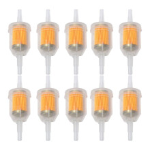 Universal Plastic & Metal Inline Fuel Filter for Small