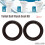 2-Pack Dometic 300/310/320 RV Toilet Flush Ball Seals 1