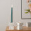 Ceramic Candle Holder Square Column Design 8 cm White 1