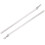 Drapery Operating Stick Clear2Pack17Inch 1